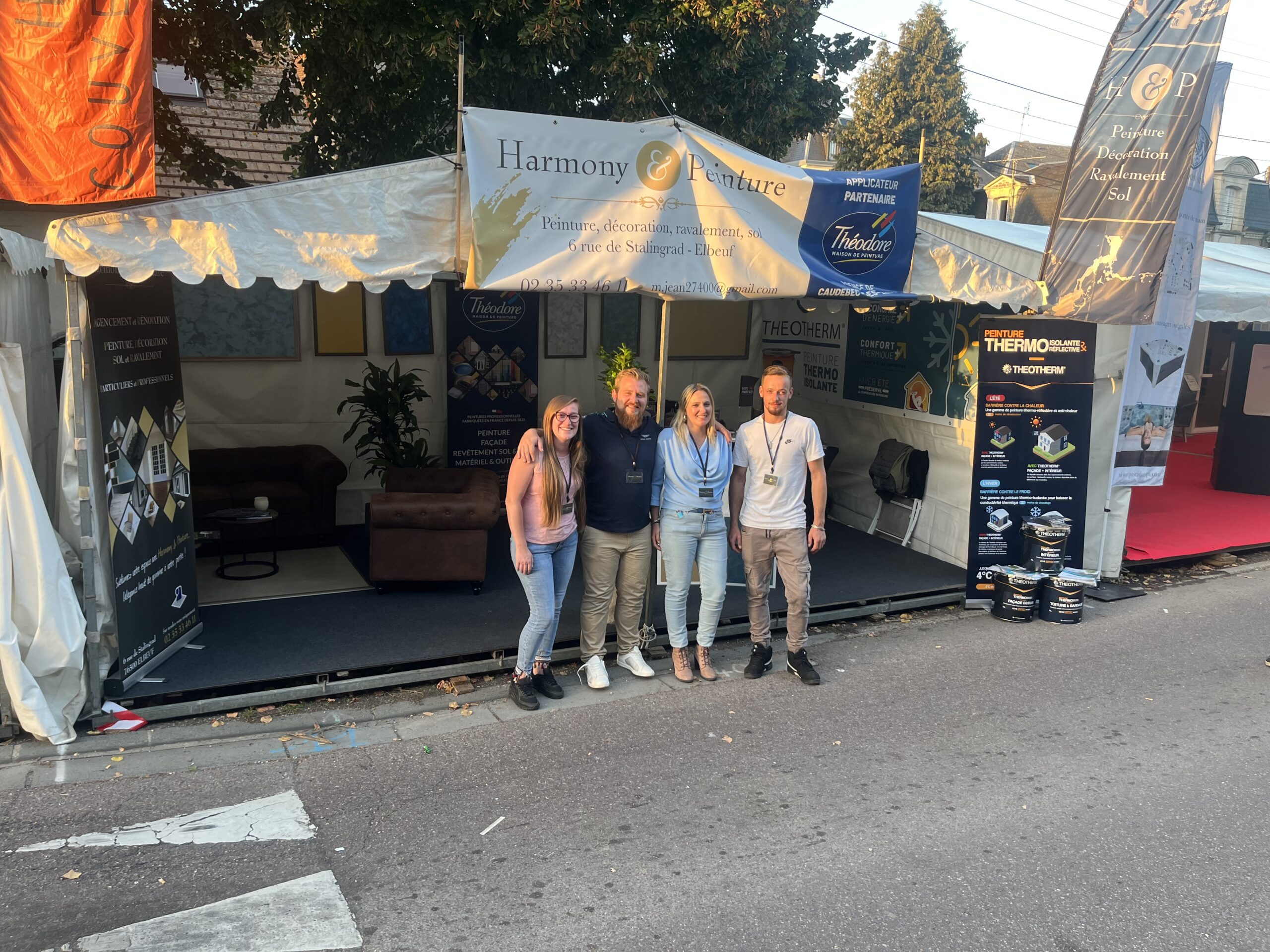 Entreprise de peinture en Normandie - Photo équipe